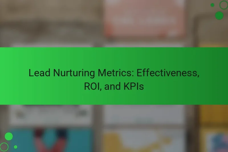 Метрики Lead Nurturing: Эффективность, ROI и KPI