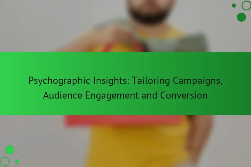 Психографические Инсайты: Настройка Кампаний, Вовлечение Аудитории и Конверсия