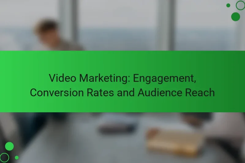 Видеомаркетинг: вовлечённость, коэффициенты конверсии и охват аудитории